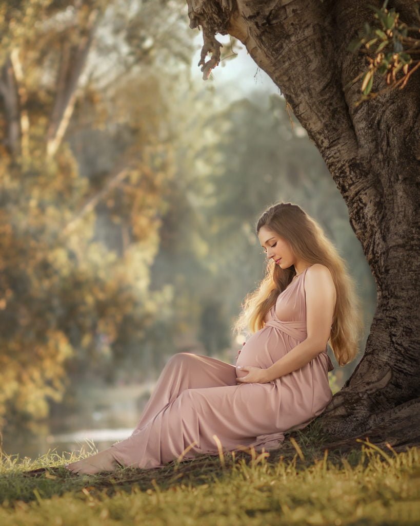 צילומי הריון בטבע