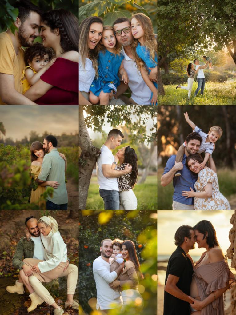 צילומים עם הבן זוג